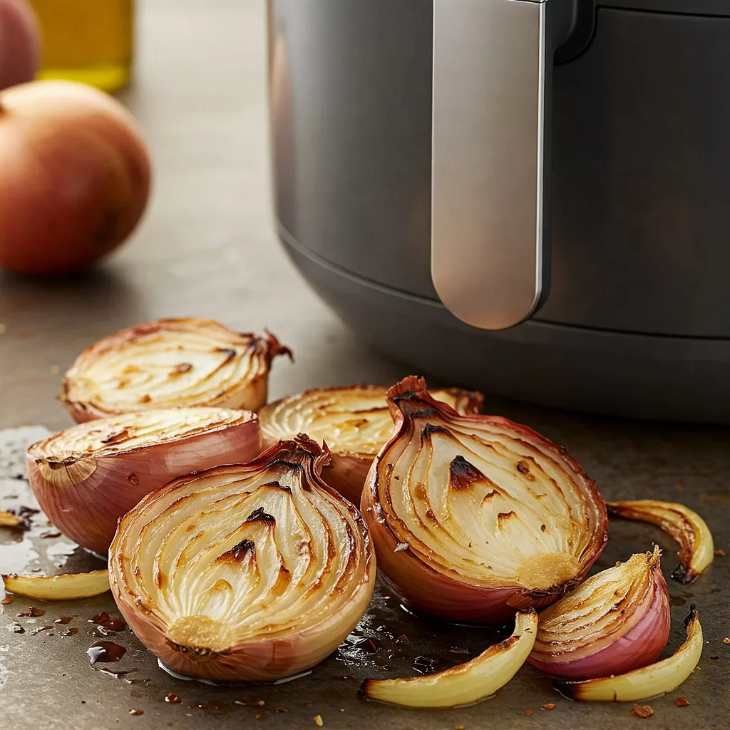 Cebola Assada na Air Fryer