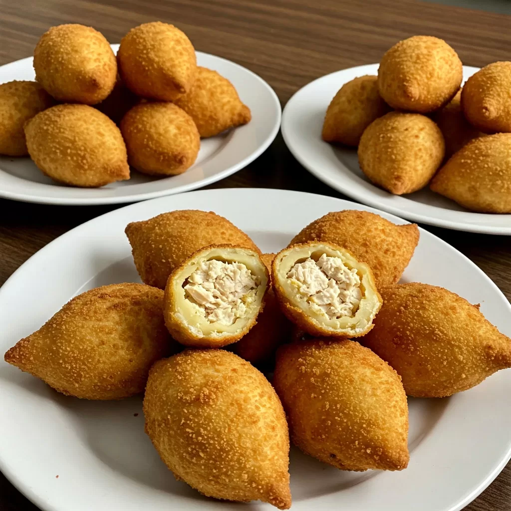 Coxinha de Frango na Air Fryer