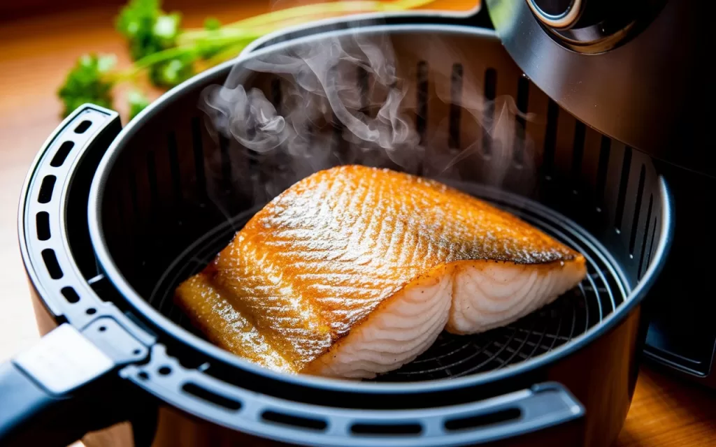 Filé de Tilapia na Airfryer