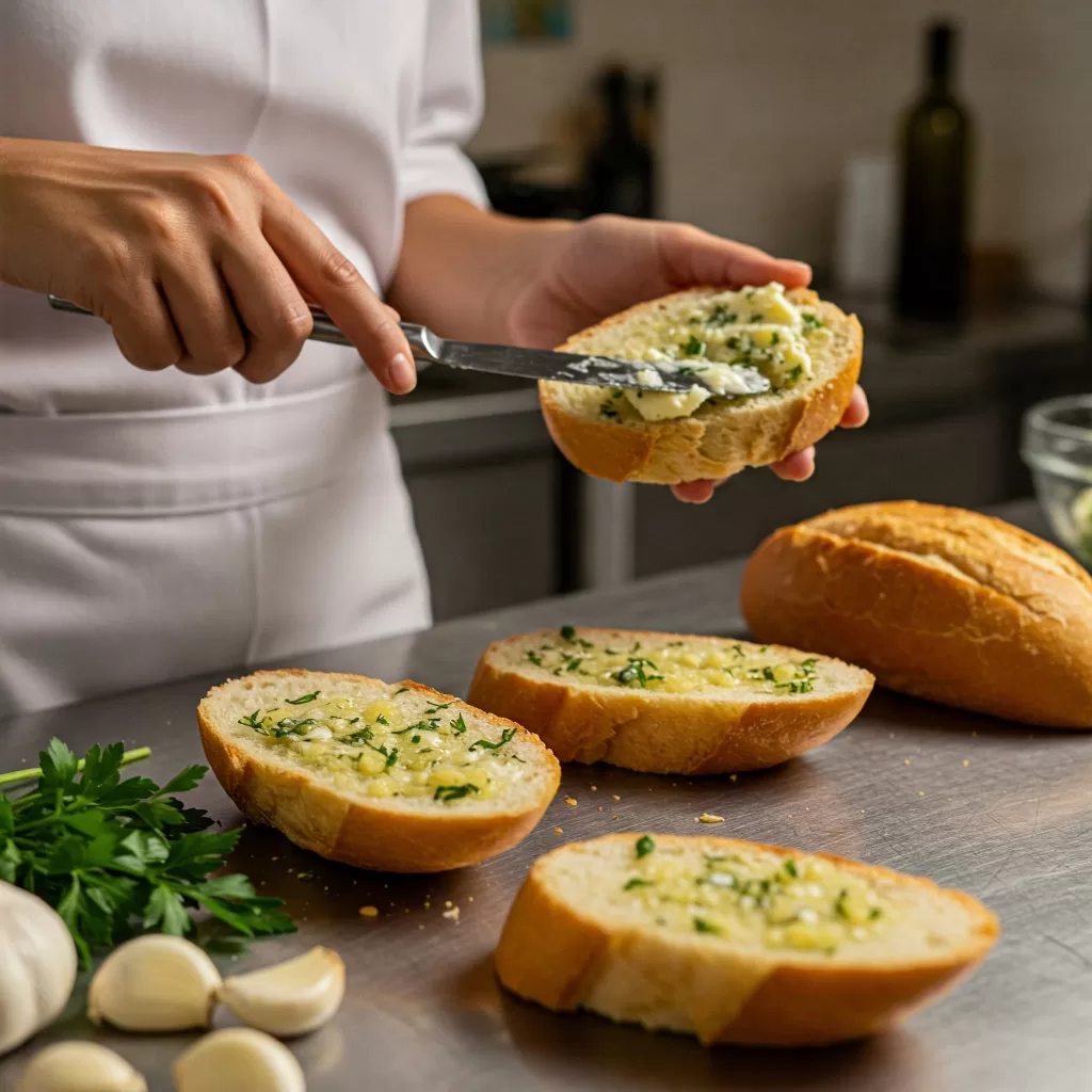 Pão de Alho na AirFryer