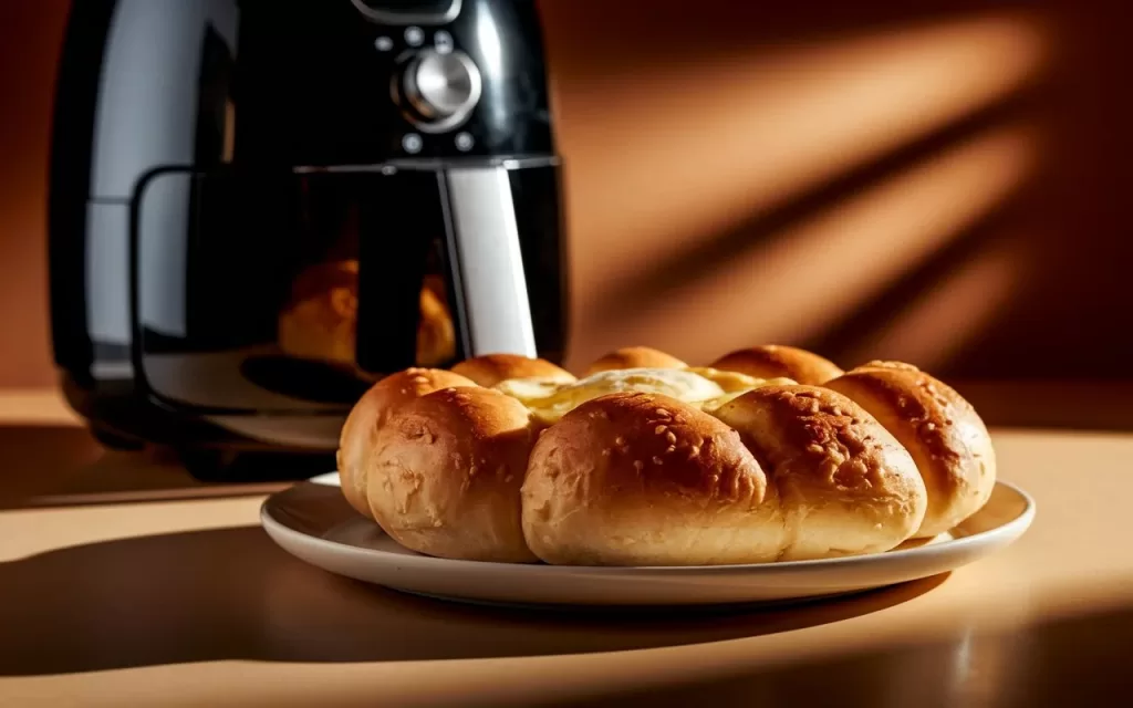 Quanto tempo deixar o Pão de Alho na Airfryer
