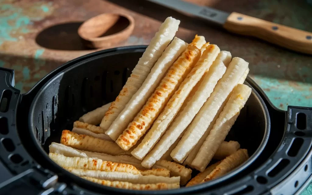 Mandioca na Airfryer sem Cozinhar