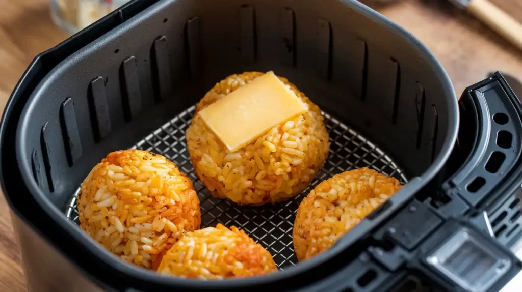 Bolinho de Arroz na Airfryer
