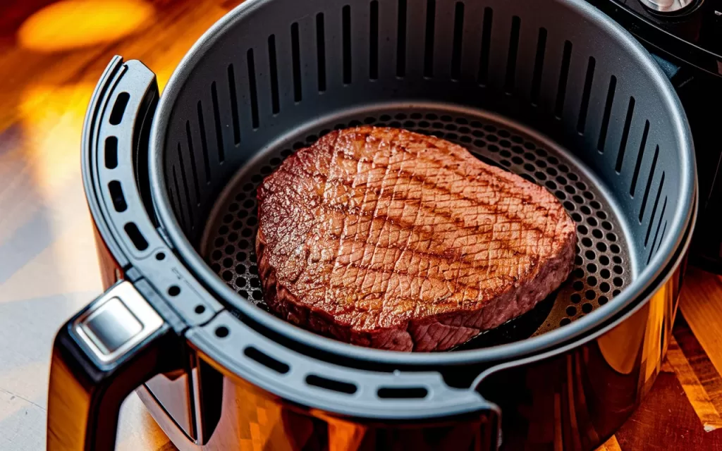 Assar Carne na Air Fryer