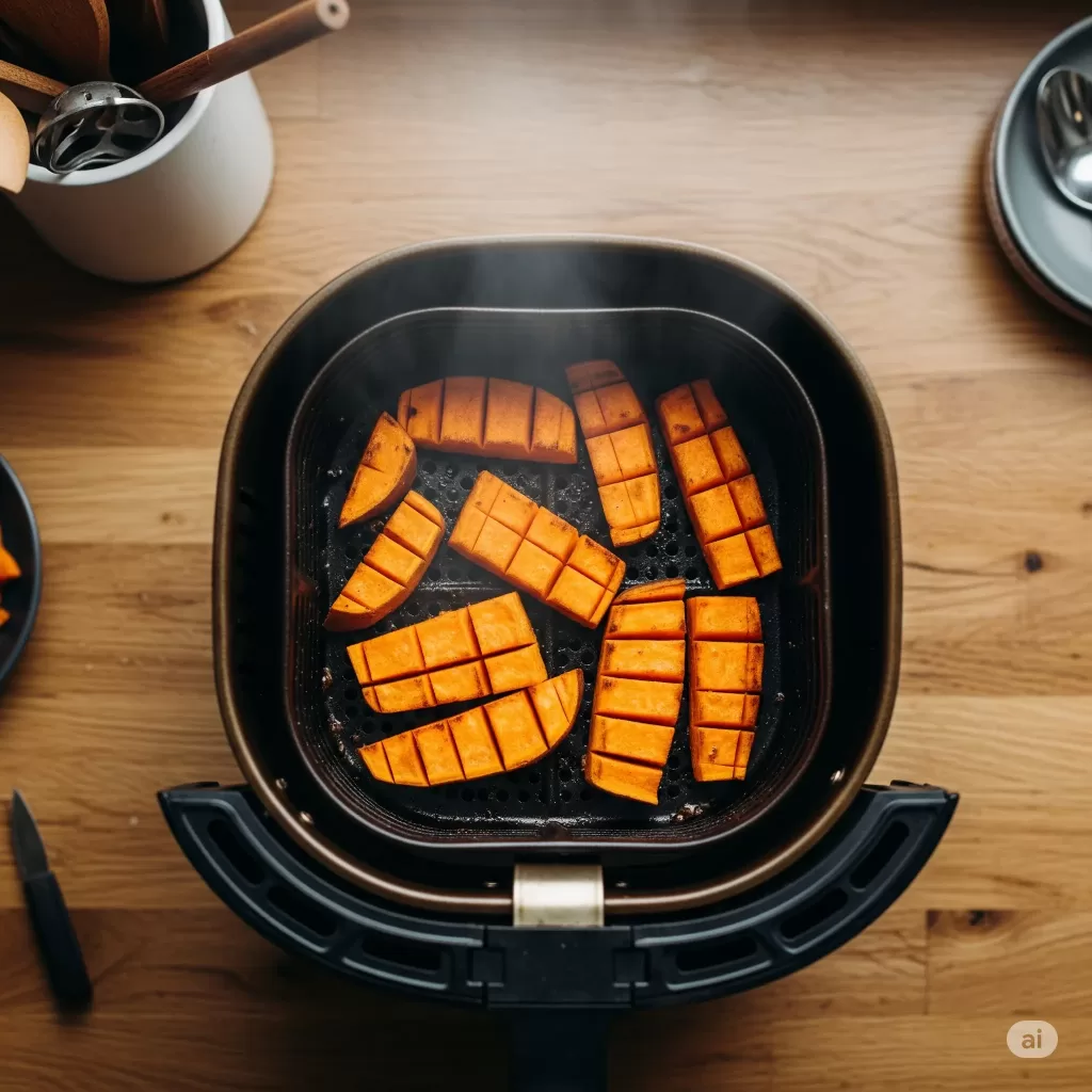 como fazer Batata Doce na Airfryer