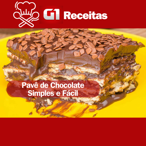 Pavê de Chocolate Simples e Fácil