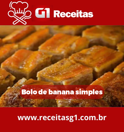 Resumo: O bolo de banana simples é uma daquelas receitas clássicas que nos trazem conforto e aconchego, com seu sabor suave e aroma irresistível. Nesta receita, vamos aprender a fazer um bolo de banana fácil e delicioso, perfeito para um lanche da tarde em família ou para acompanhar um café quentinho. Com ingredientes simples e um passo a passo descomplicado, este bolo é uma opção perfeita para aproveitar bananas maduras e satisfazer aquele desejo por algo doce e reconfortante.