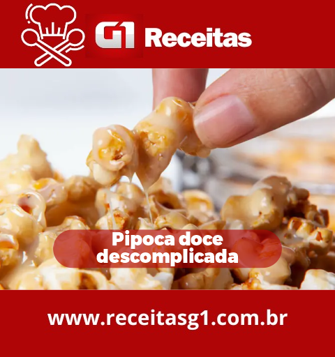 Resumo: A pipoca doce é uma guloseima clássica que evoca memórias de diversão e alegria. Nesta receita, vamos aprender a fazer uma pipoca doce fácil e descomplicada, perfeita para saciar aquela vontade de um lanche doce e crocante. Com apenas alguns ingredientes simples e um método de preparo rápido, você pode criar uma deliciosa pipoca doce em questão de minutos. Prepare-se para se deliciar com o sabor irresistível desta guloseima caseira.