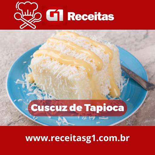 O cuscuz de tapioca é uma sobremesa típica do Nordeste brasileiro, conhecida por sua textura cremosa e sabor delicado.