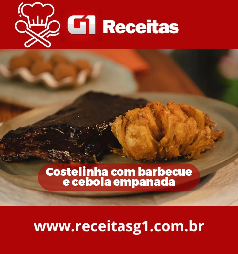 Resumo: A costelinha com molho barbecue e cebola empanada é um prato suculento e delicioso, perfeito para um jantar especial ou uma reunião entre amigos. A combinação da costelinha macia com o sabor defumado do molho barbecue e a crocância das cebolas empanadas torna essa receita irresistível. Aprenda a preparar essa delícia e impressione seus convidados com um prato de dar água na boca.